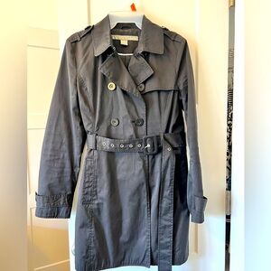 Kenneth Cole all weather jacket, size small, black, long sleeve